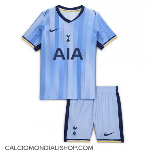 Maglie da calcio Tottenham Hotspur Seconda Maglia Bambino 2024-25 Manica Corta (+ Pantaloni corti)